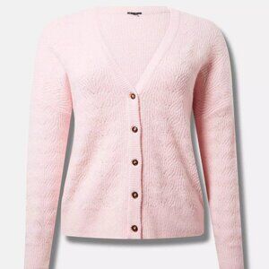 Torrid Vegan Cashmere Cardigan Sweater 2X